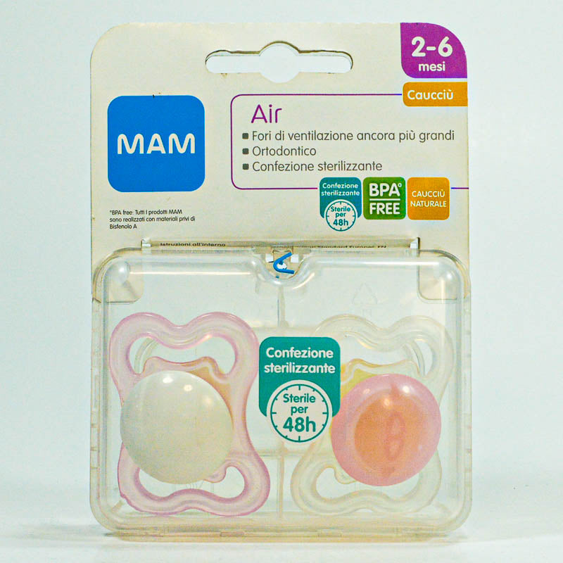 Mam Air Succhietto 2-6 Mesi Caucciù - Farmacie Ravenna